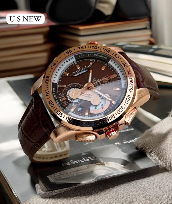 Tag Heuer Grand Carrera Calibre 36 Chronograph with Brown Leather Strap