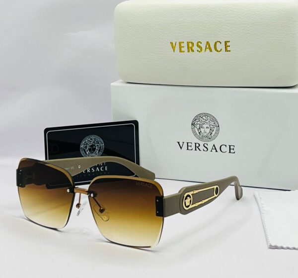 Versace Sunglasses - Gold, Silver, Tortoise