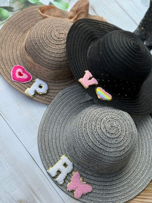 Personalized Wide-Brimmed Summer Hats